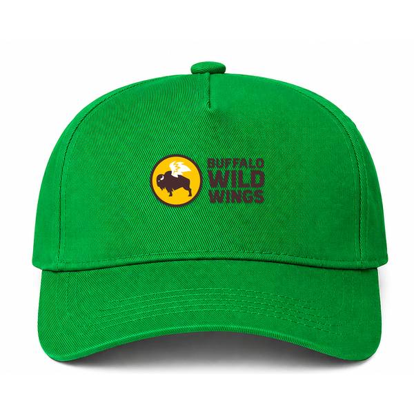 Buffalo Wild Wings Logo Green Dad Baseball Cap Hat
