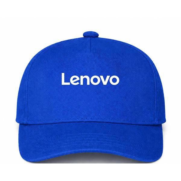 Lenovo White Logo Blue Dad Baseball Cap Hat