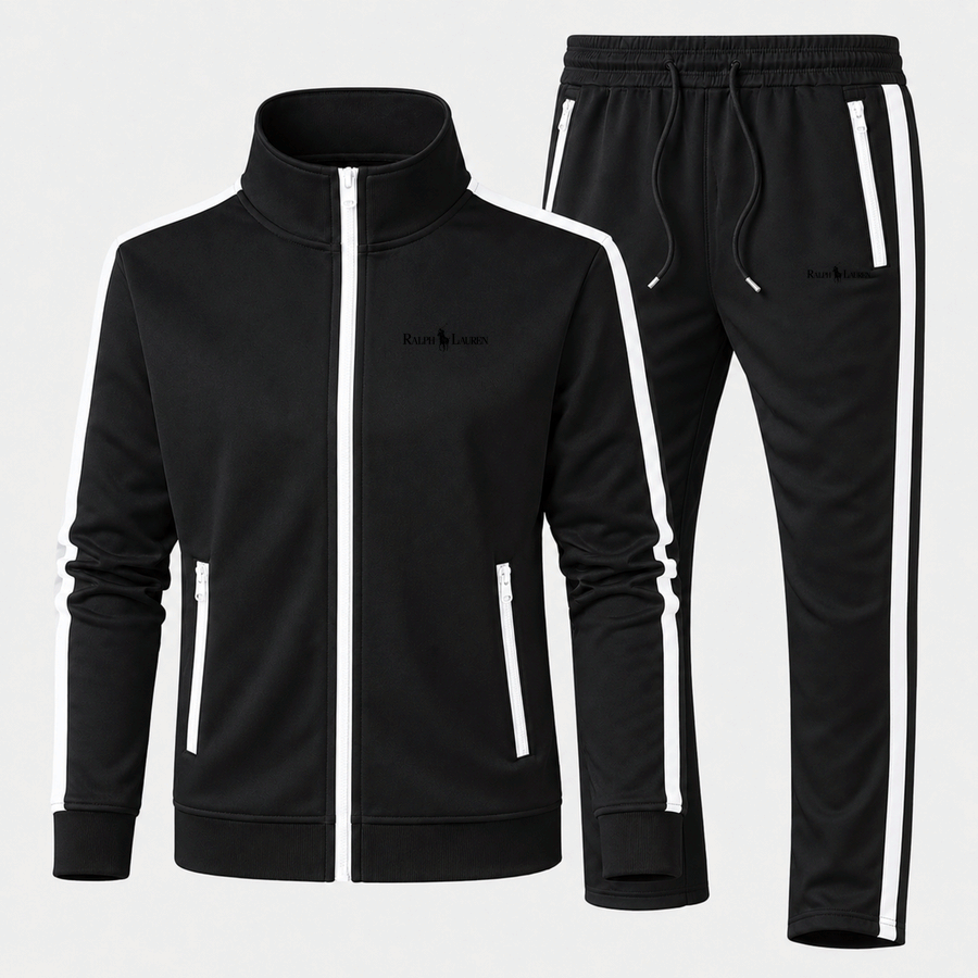 Polo Ralph Lauren Black tracksuit in Black