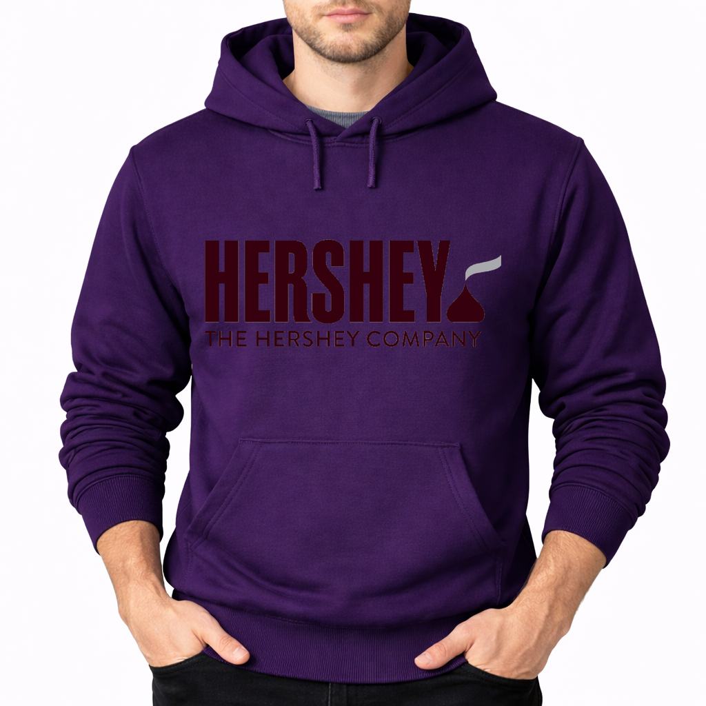 Men's Hershey's Pullover Hoodie - Purple