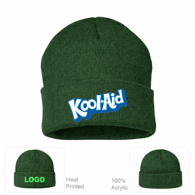 Kool-Aid Forest Green Beanie Hat