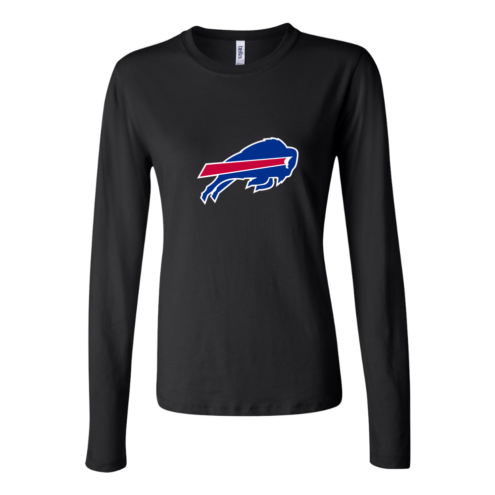 Women's Buffalo Bills Long Sleeve T-Shirt - Black