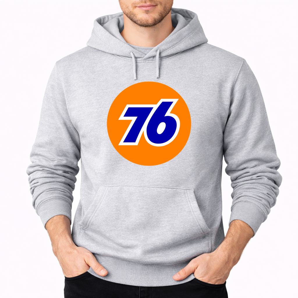 Men's 76 Pullover Hoodie - Gray