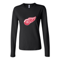 Women's Detroit Red Wings Long Sleeve T-Shirt - Black