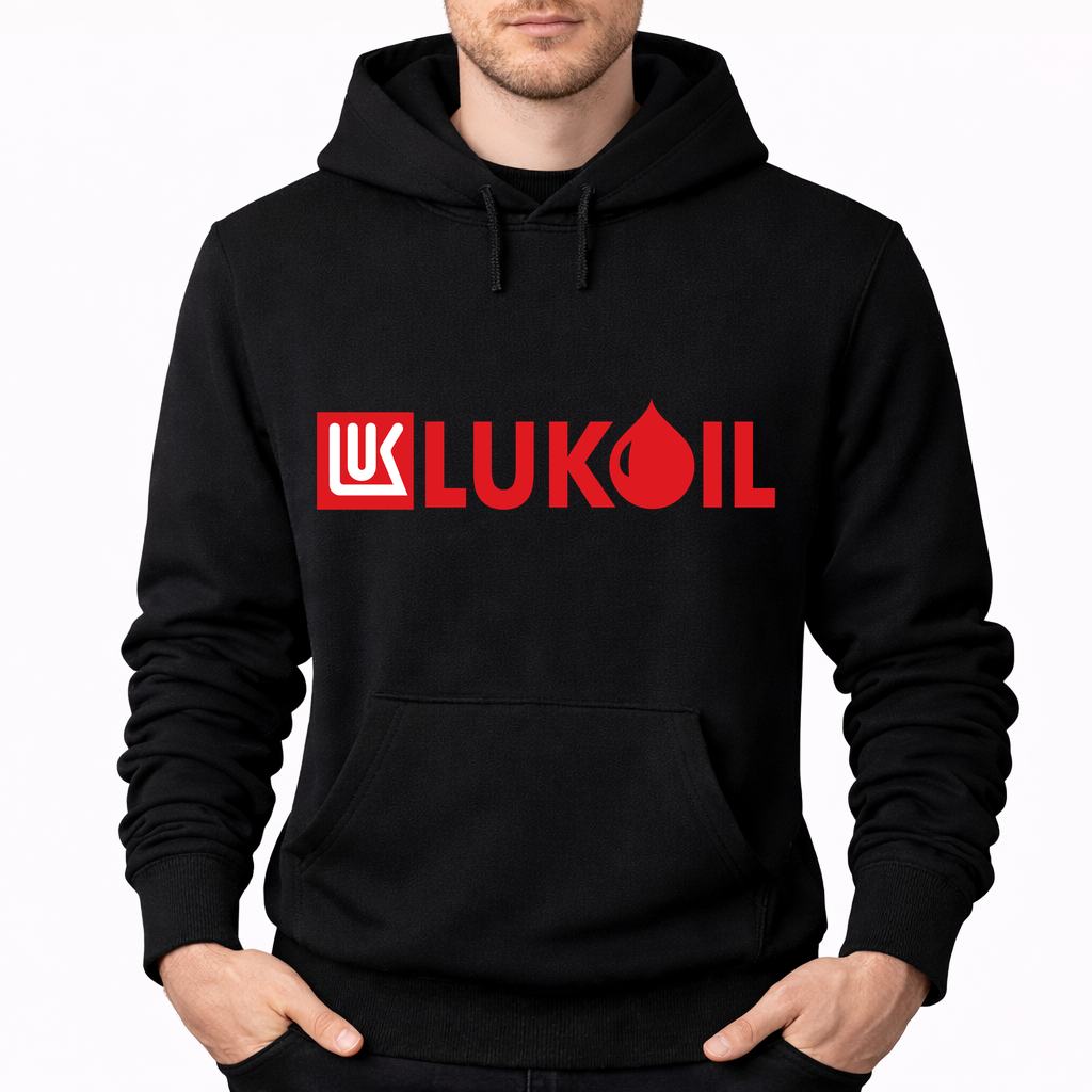 Men's Lukoil Pullover Hoodie - Black