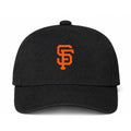 San Francisco Giants MLB Logo Black Dad Baseball Cap Hat