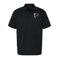 Men's Atlanta Falcons Dry Blend Polo - Black