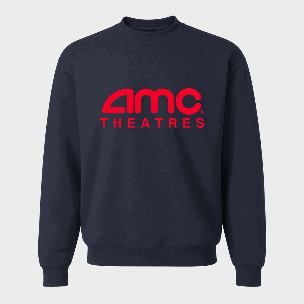 Men's AMC Theatres Crewneck Sweatshirt - Navy