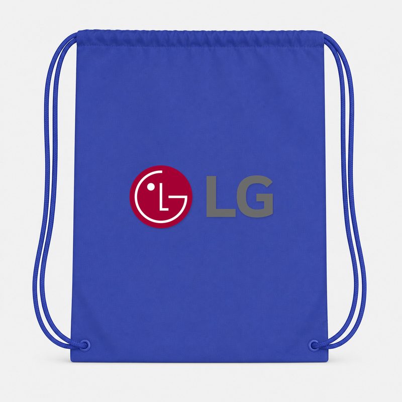 LG Drawstring Bag - Blue