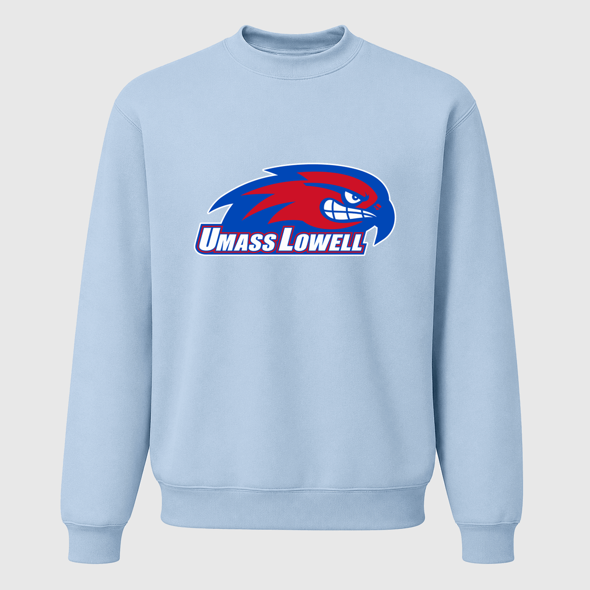 Men's UMass Lowell River Hawks Crewneck Sweatshirt - Sky Blue