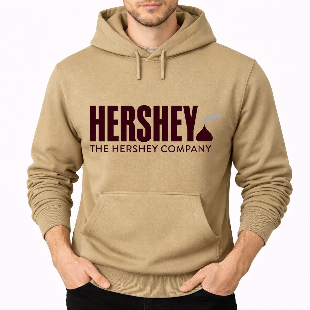 Men's Hershey's Pullover Hoodie - Tan