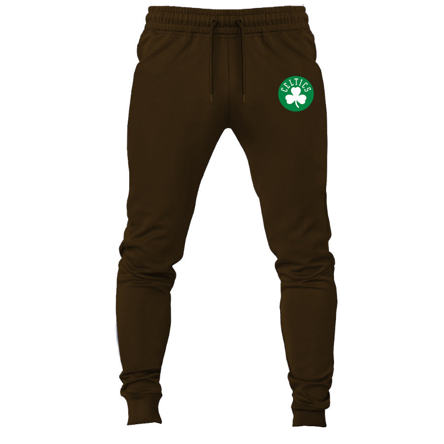 Boston Celtics joggers sweatpants - Brown