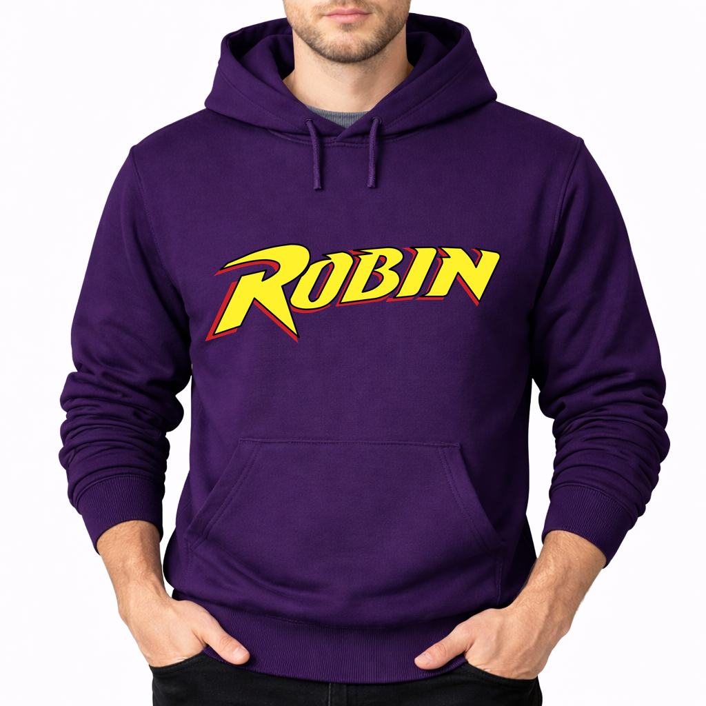 Men's Robin Pullover Hoodie - Purple