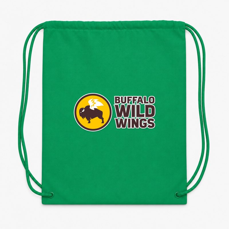 Buffalo Wild Wings Drawstring Bag - Green
