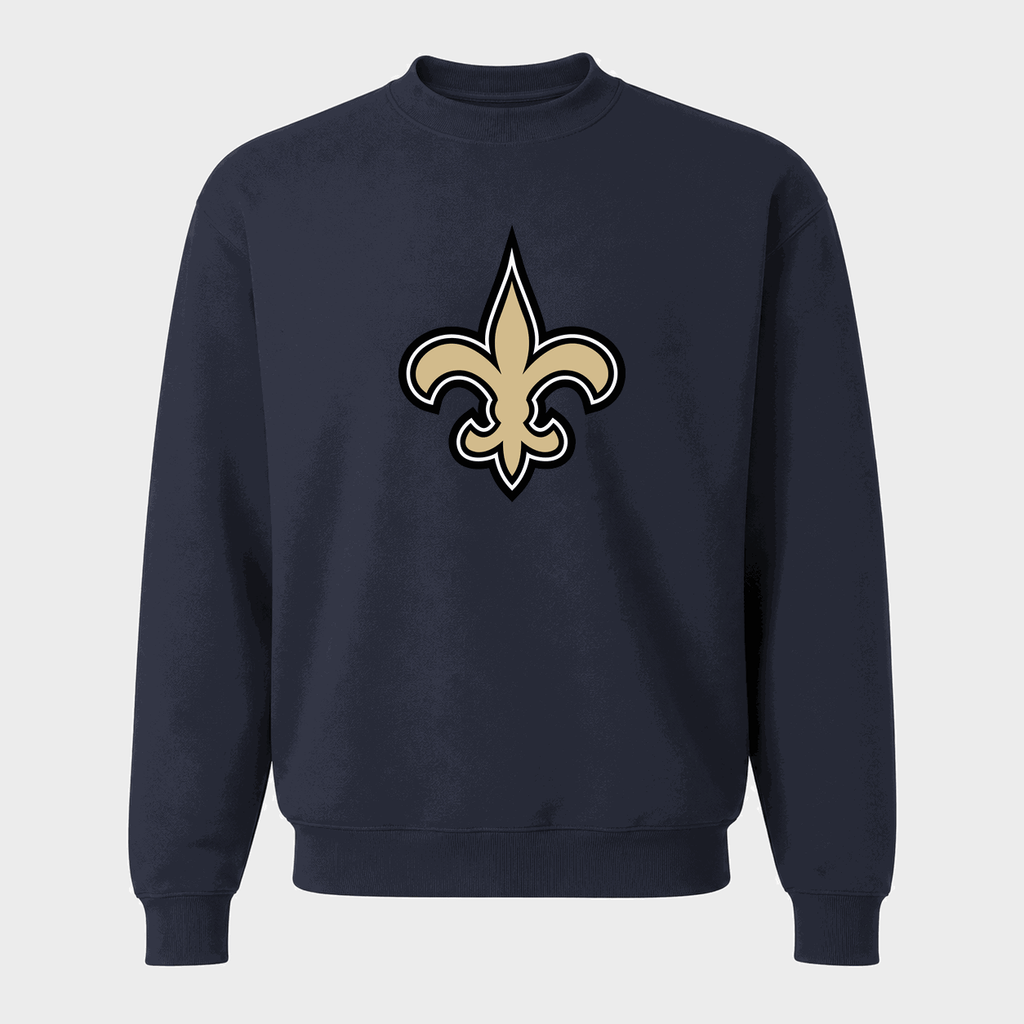 Men's New Orleans Saints Crewneck Sweatshirt - Navy