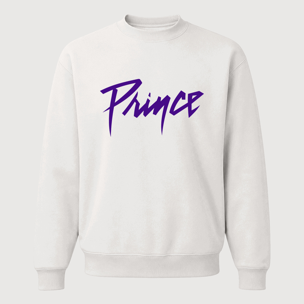 Men's Prince Crewneck Sweatshirt - White