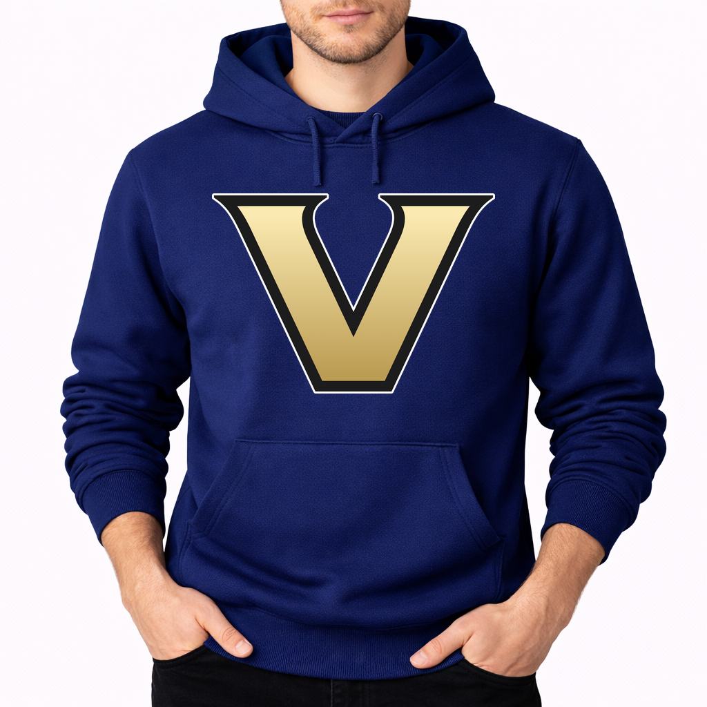 Men's Vanderbilt Commodores Pullover Hoodie - Navy