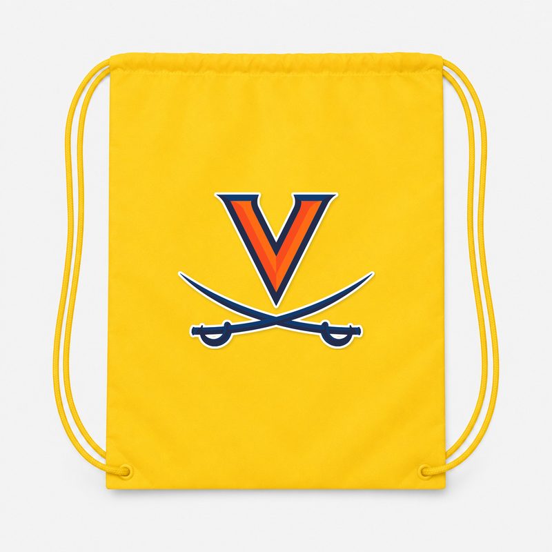 Virginia Cavaliers Drawstring Bag - Yellow