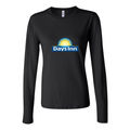 Women's Days Inn Long Sleeve T-Shirt - Black