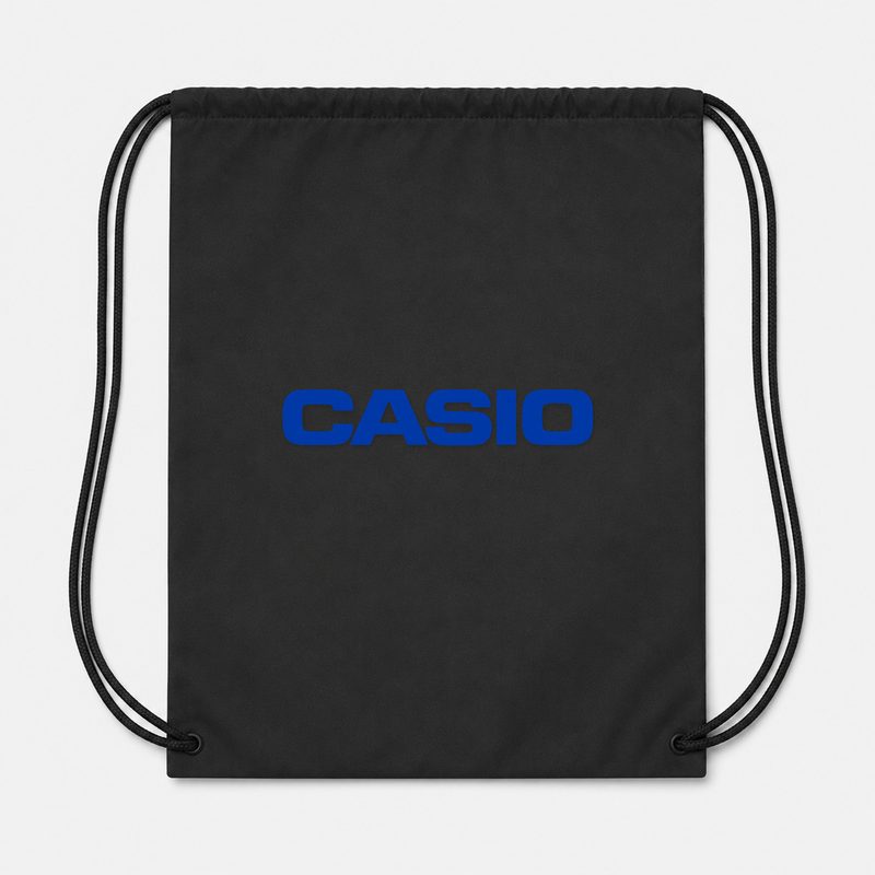 Casio Drawstring Bag - Black