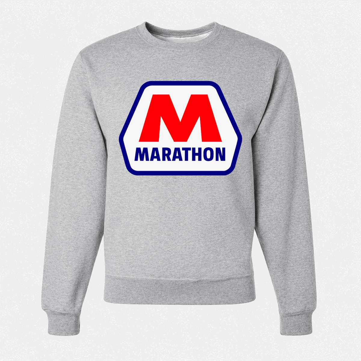 Men's Marathon Crewneck Sweatshirt - Gray