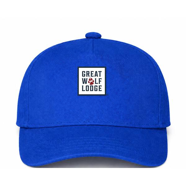 Great Wolf Lodge Logo Blue Dad Baseball Cap Hat