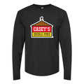 Men's Caseys-General-Stores-Logo-1536x864 Long sleeves Cotton Blend T-Shirt - Black