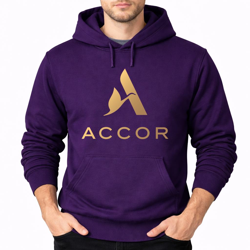 Men's Accor Pullover Hoodie - Purple