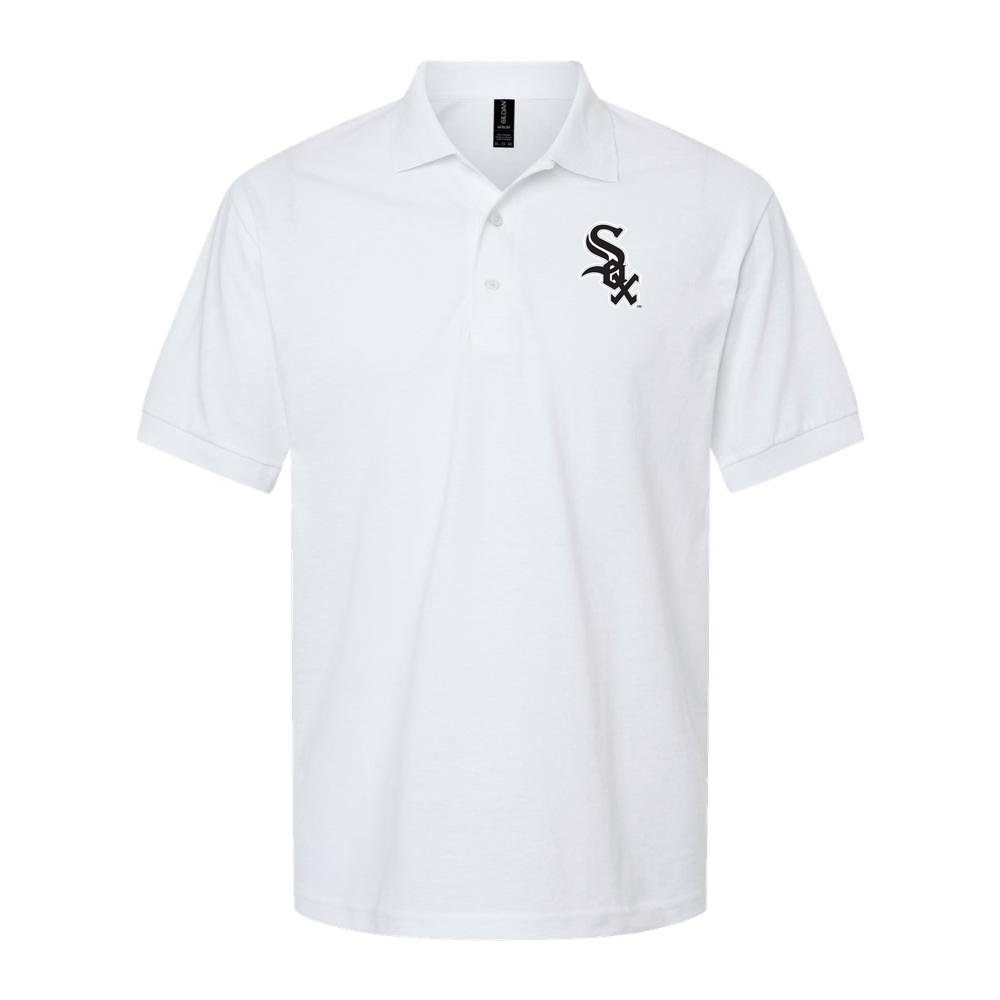 Men's Chicago White Sox Dry Blend Polo - White