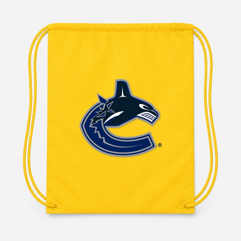 Vancouver Canucks Drawstring Bag - Yellow