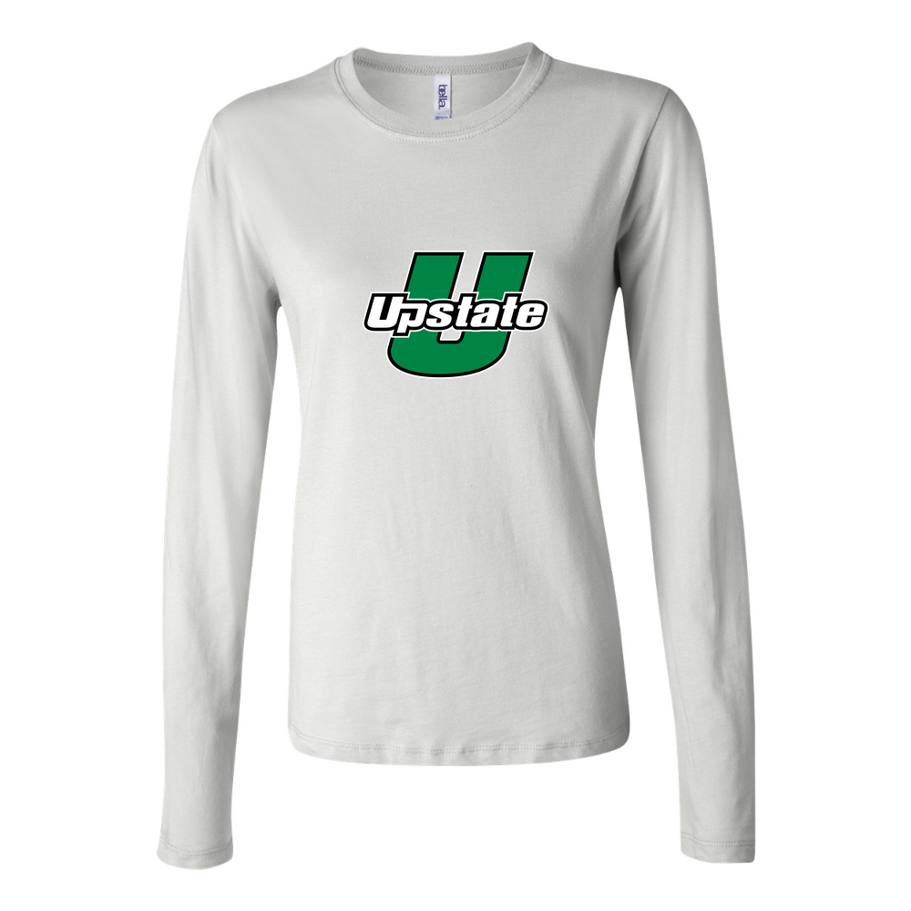 Women's USC Upstate Spartans Long Sleeve T-Shirt - White
