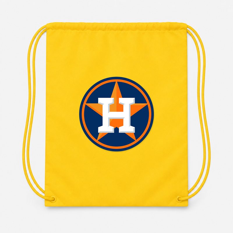 Houston Astros Drawstring Bag - Yellow