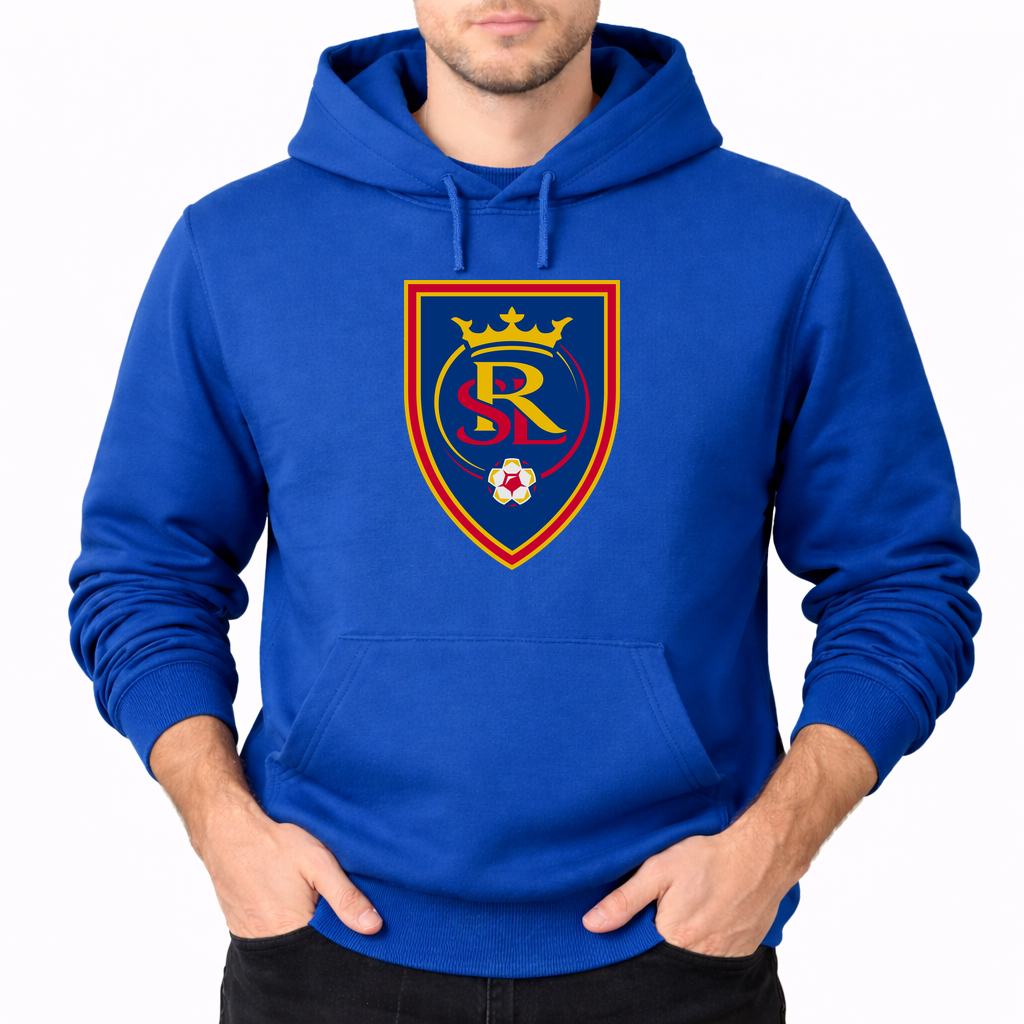 Men's Real Salt Lake Soccer Pullover Hoodie - Blue