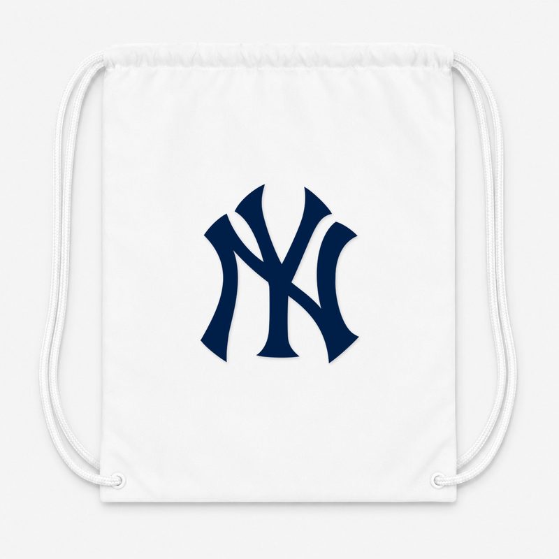 New York Yankees Drawstring Bag - White
