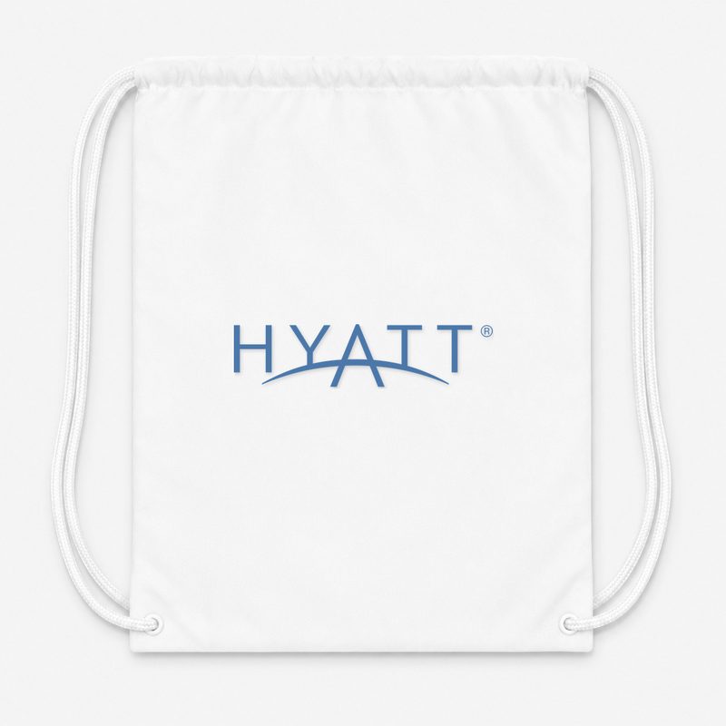Hyatt Drawstring Bag - White