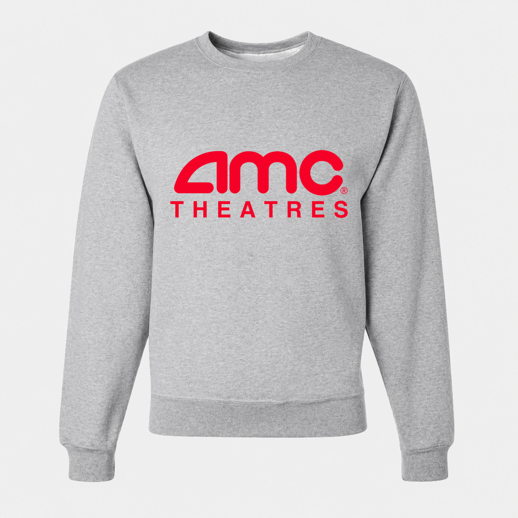 Men's AMC Theatres Crewneck Sweatshirt - Gray
