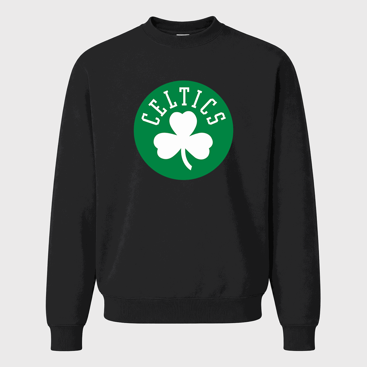 Men's Boston Celtics Crewneck Sweatshirt - Black