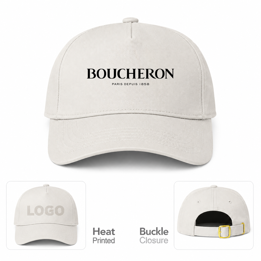 Boucheron Beige Dad Baseball Cap Hat