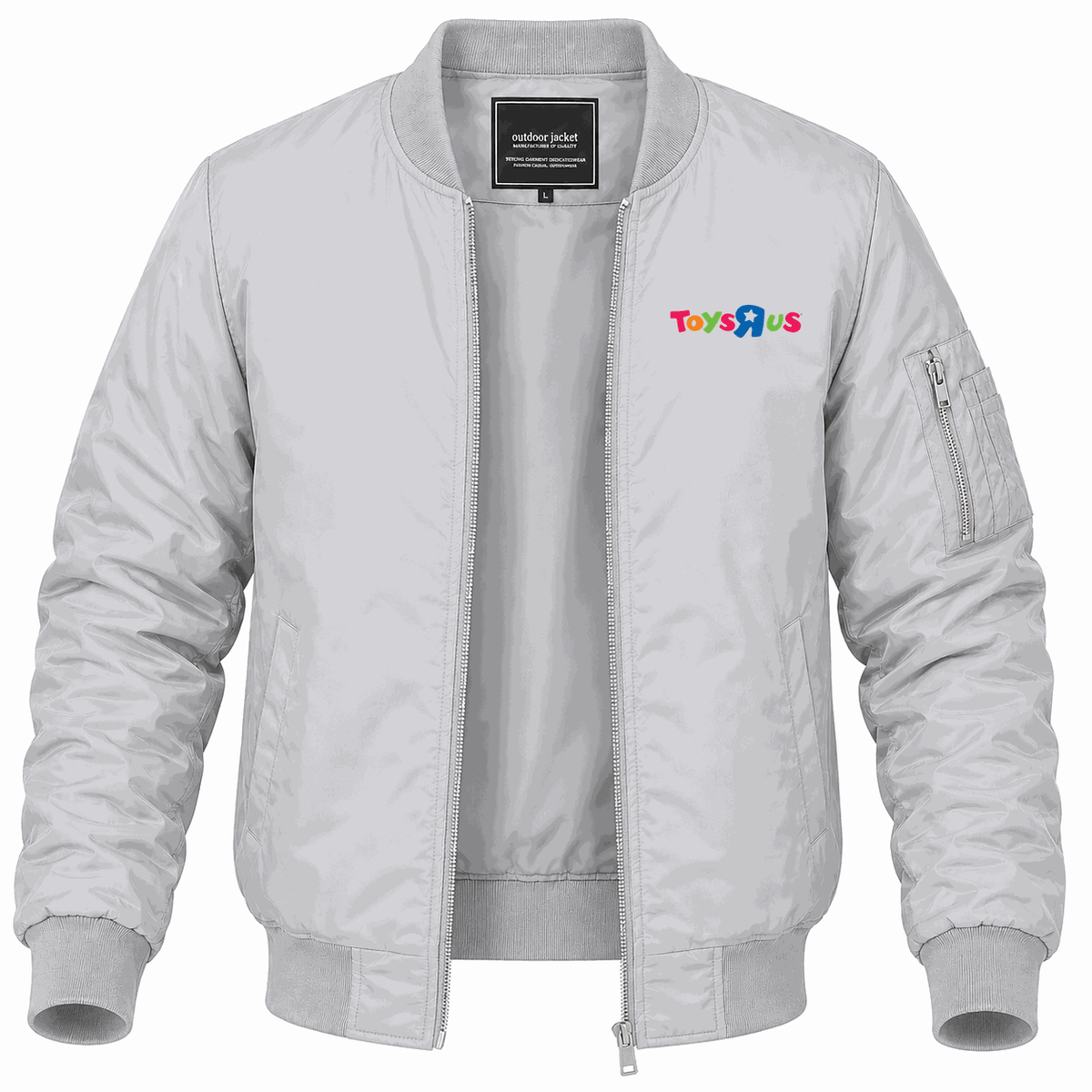Men's Toys R Us Lightweight Bomber Jacket - Gray