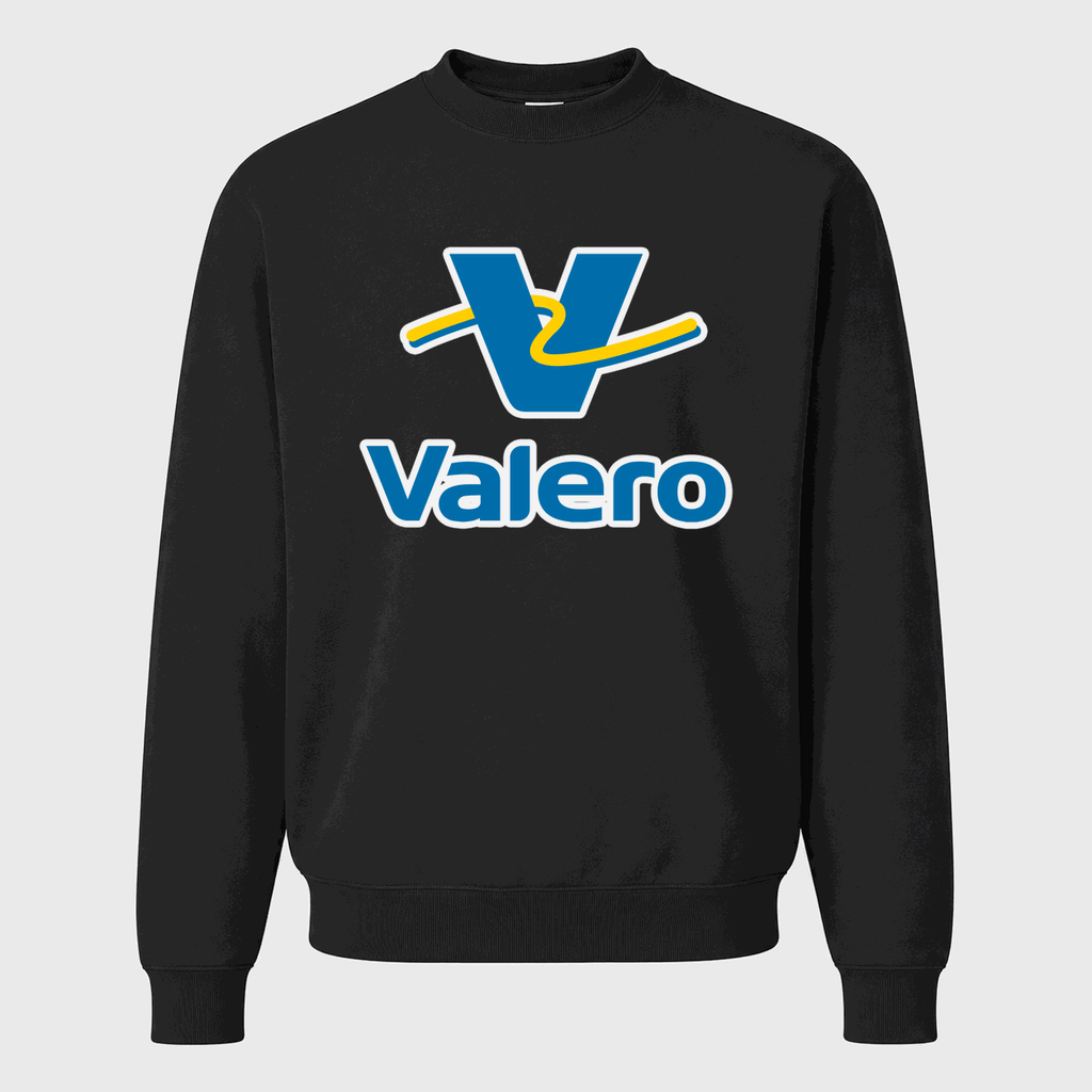 Men's Valero Crewneck Sweatshirt - Black