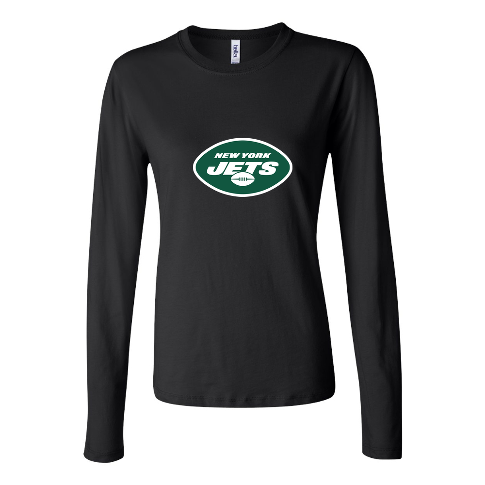 Women's New York Jets Long Sleeve T-Shirt - Black