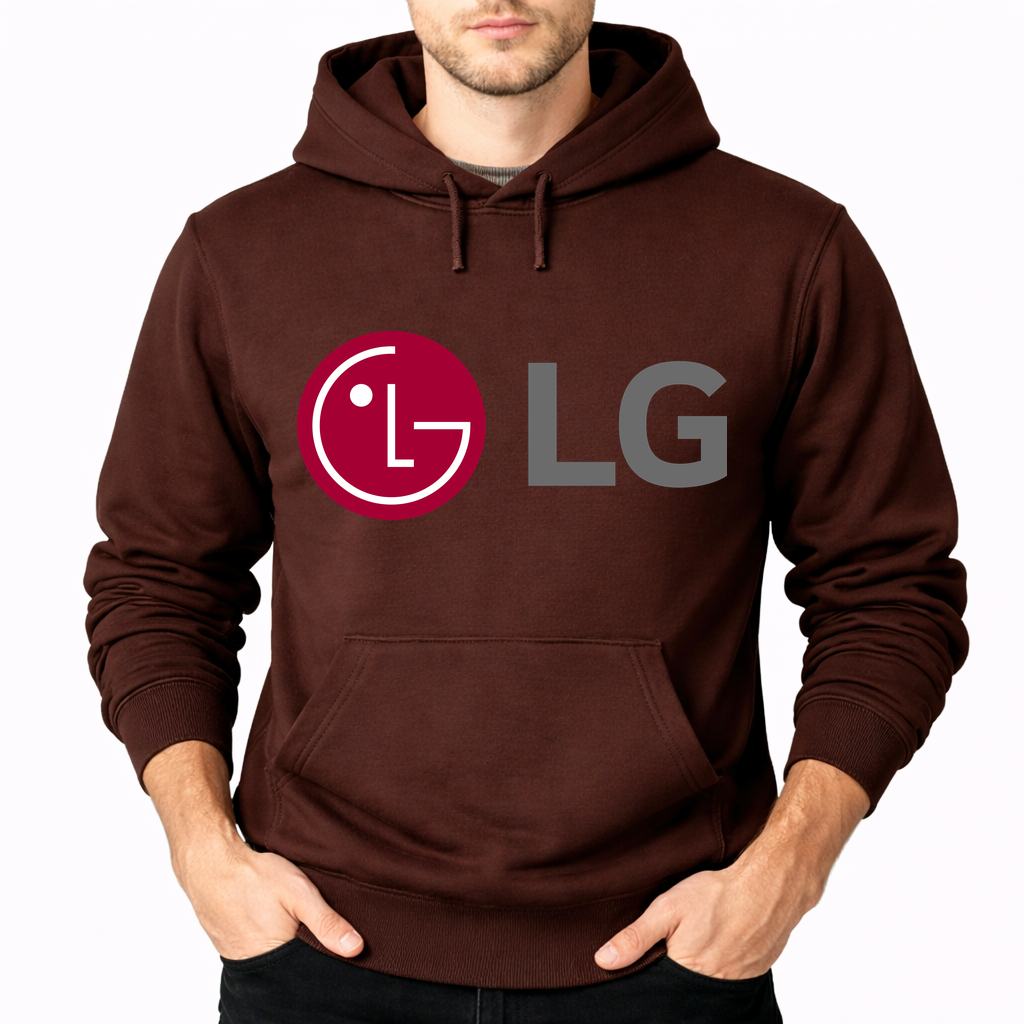 Men's LG Pullover Hoodie - Brown