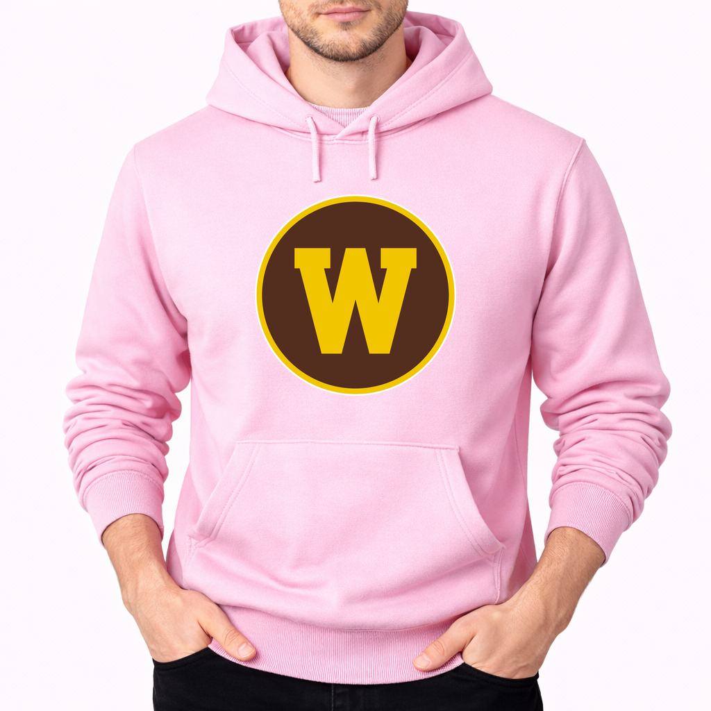 Men's Western Michigan Broncos Pullover Hoodie - Pink