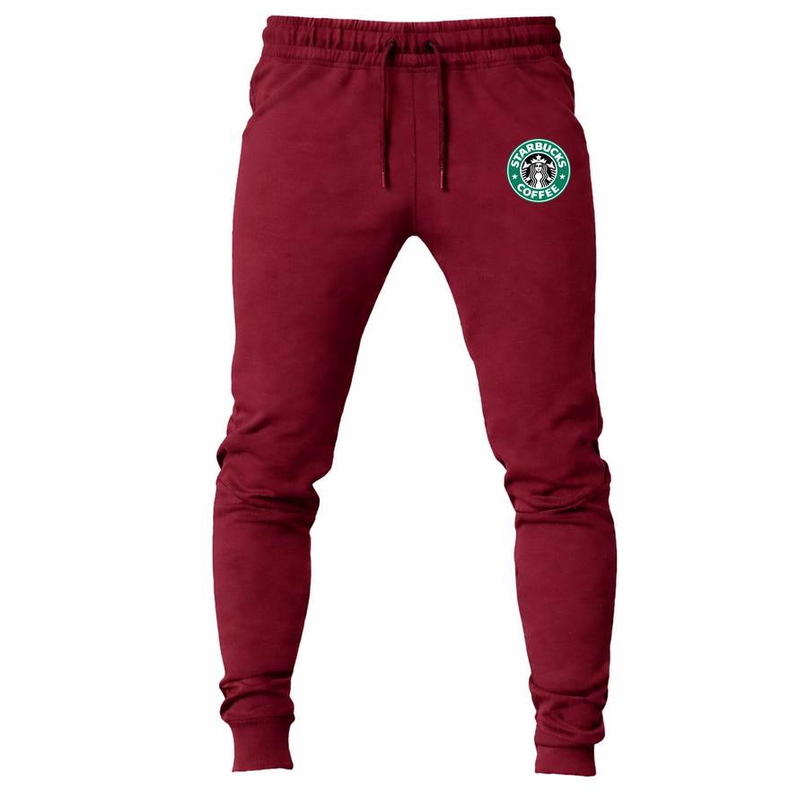 Starbucks joggers sweatpants - Maroon