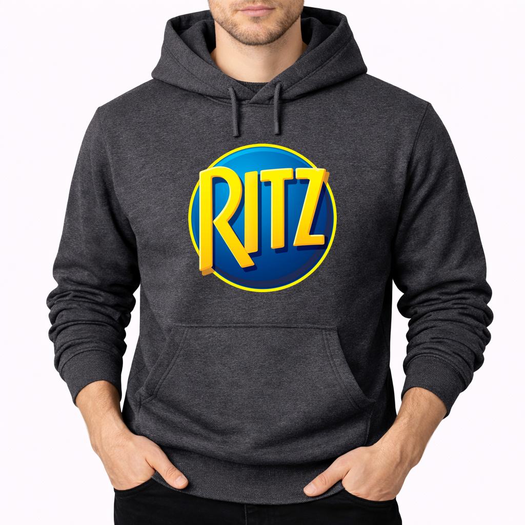 Men's Ritz Mondelez Food Pullover Hoodie - Charcoal