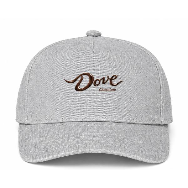 Dove Chocolate Logo Gray Dad Baseball Cap Hat