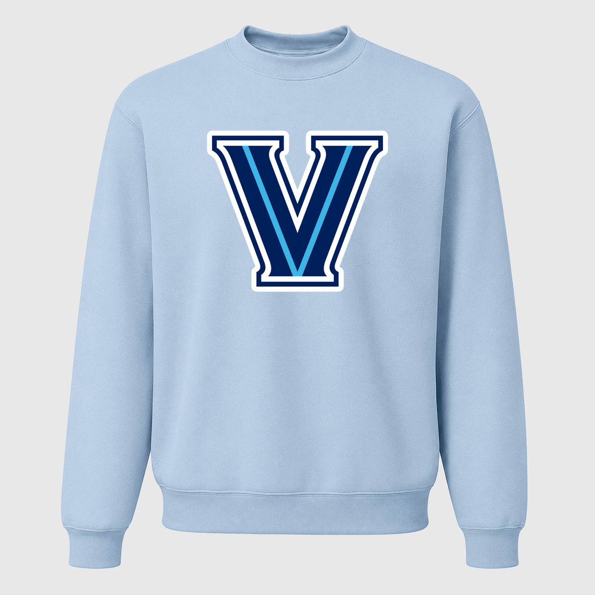 Men's Villanova Wildcats Crewneck Sweatshirt - Sky Blue