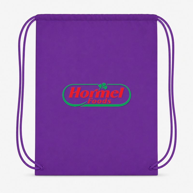 Hormel Food Drawstring Bag - Purple