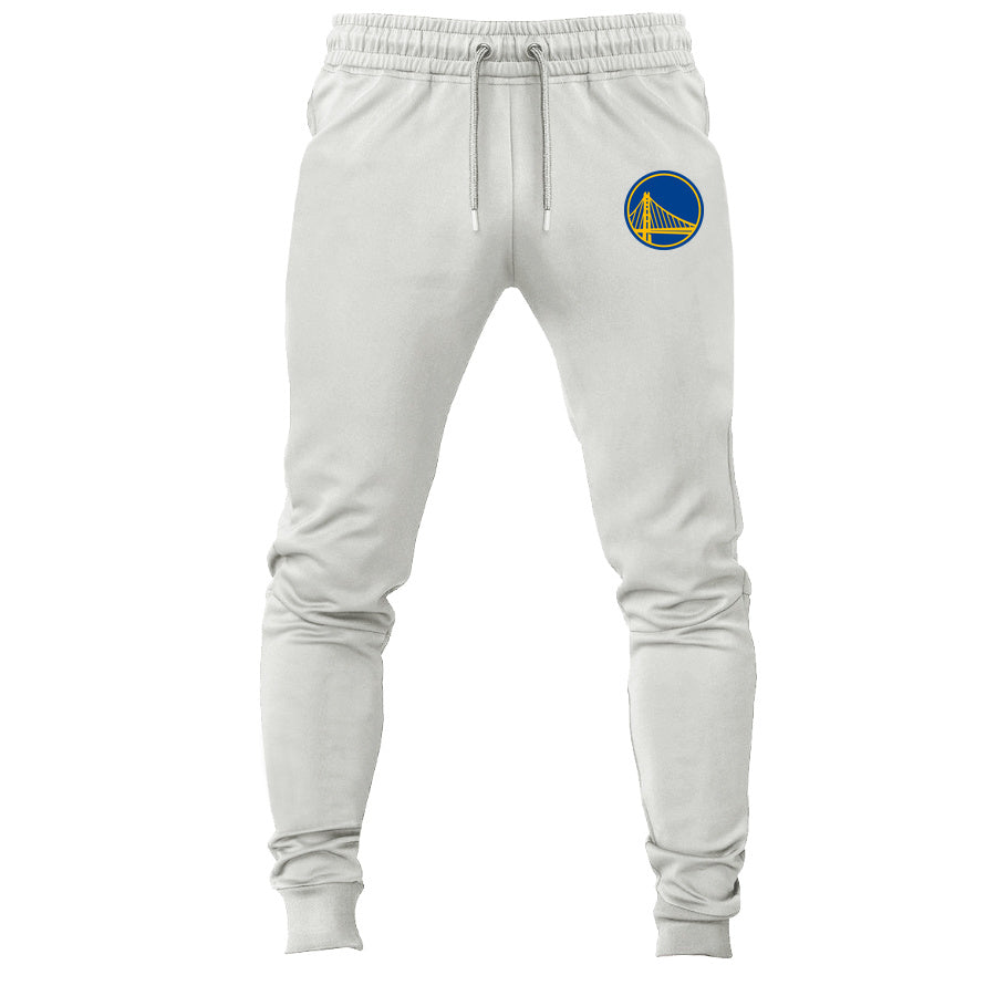 Golden State Warriors joggers sweatpants - White