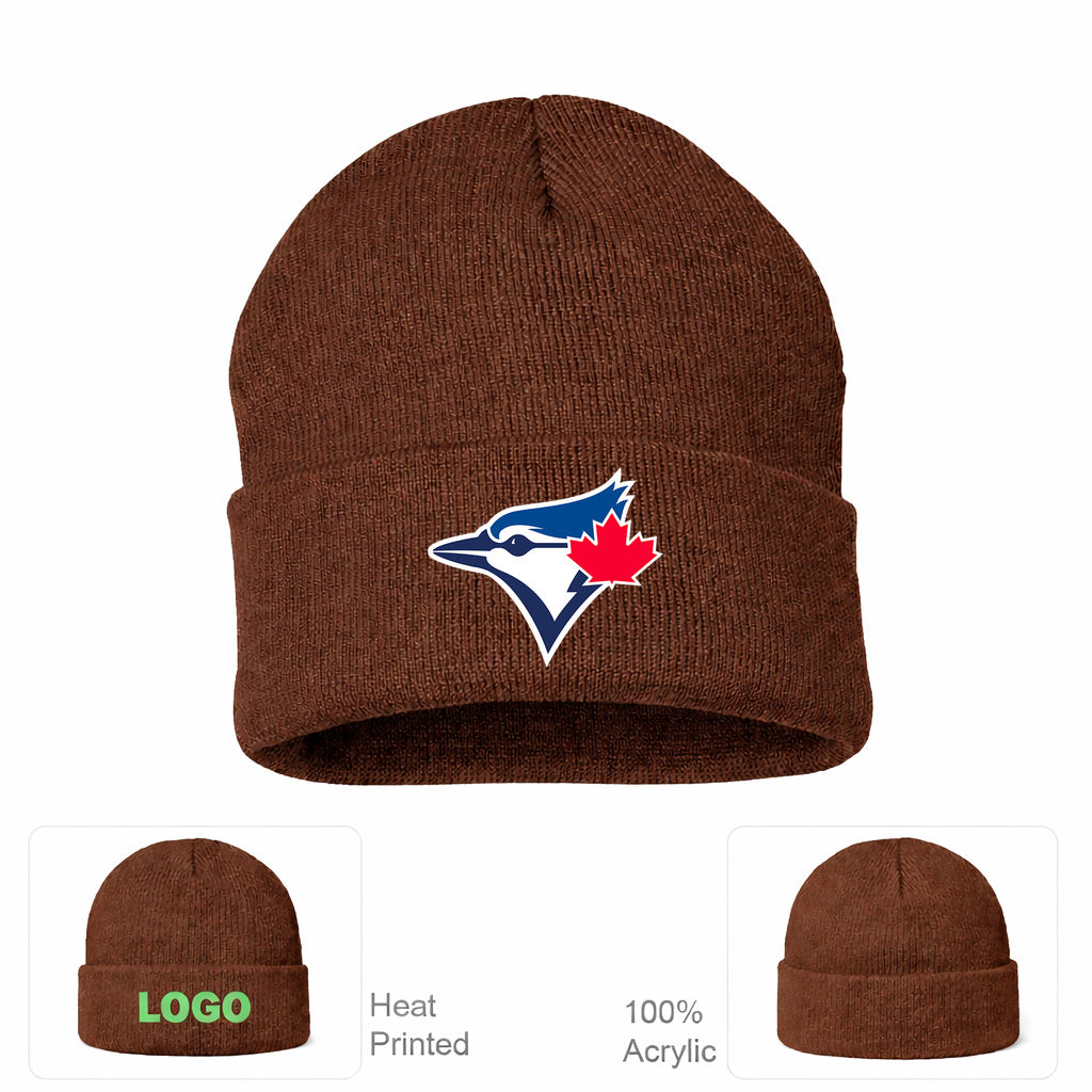 MLB Toronto Blue Jays Beanie Hat - Brown